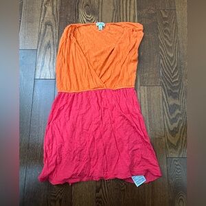 Guess Vibrant Orange Top